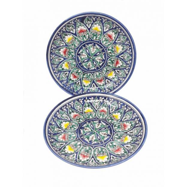 Blue Rishtan Ceramics plate