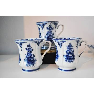 Tradition Gzhel - Mug en porcelaine